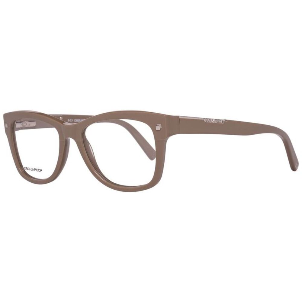 Dsquared² 54J 0058 Square Eyeglasses Men Brown Frames For Men